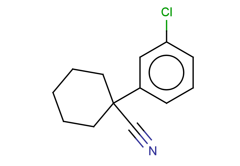 1-(3-chlorophenyl)cyclohexane-1-carbonitrile