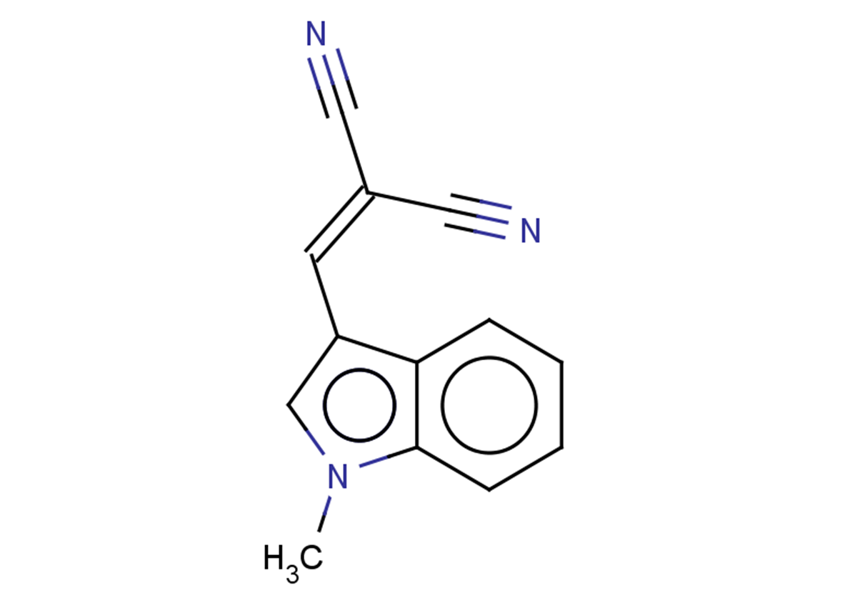 2-[(1-methyl-1H-indol-3-yl)methylidene]propanedinitrile