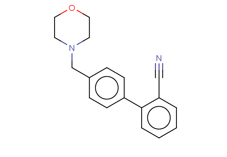 2-[4-(morpholin-4-ylmethyl)phenyl]benzonitrile