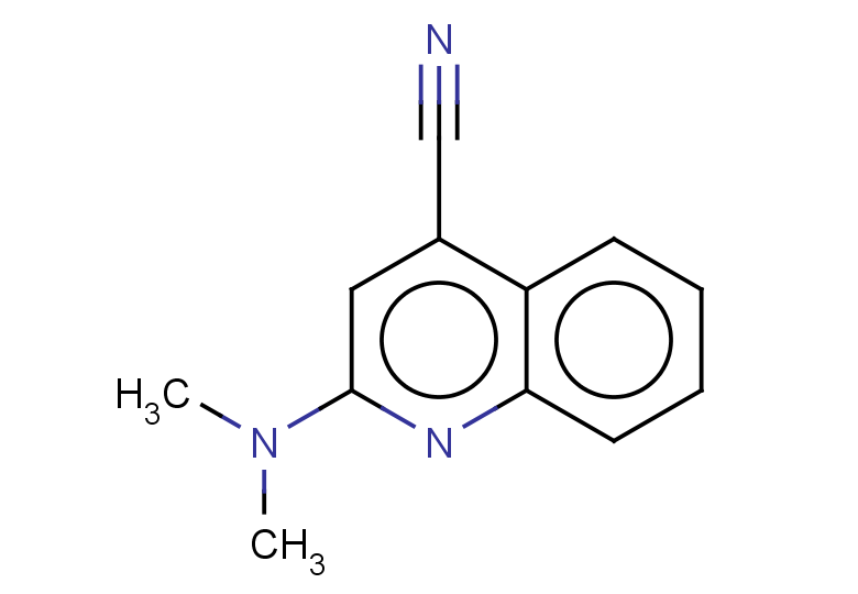 2-(dimethylamino)quinoline-4-carbonitrile