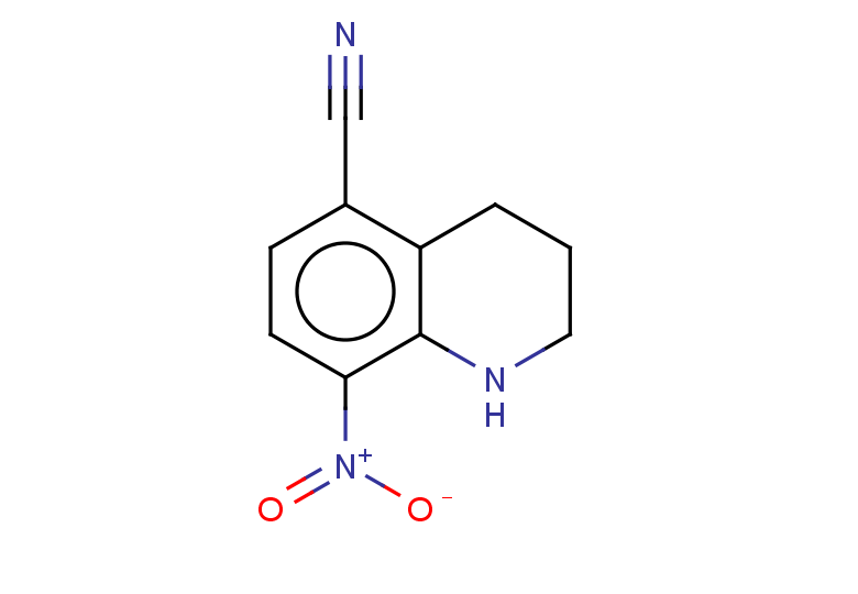 8-nitro-1,2,3,4-tetrahydroquinoline-5-carbonitrile