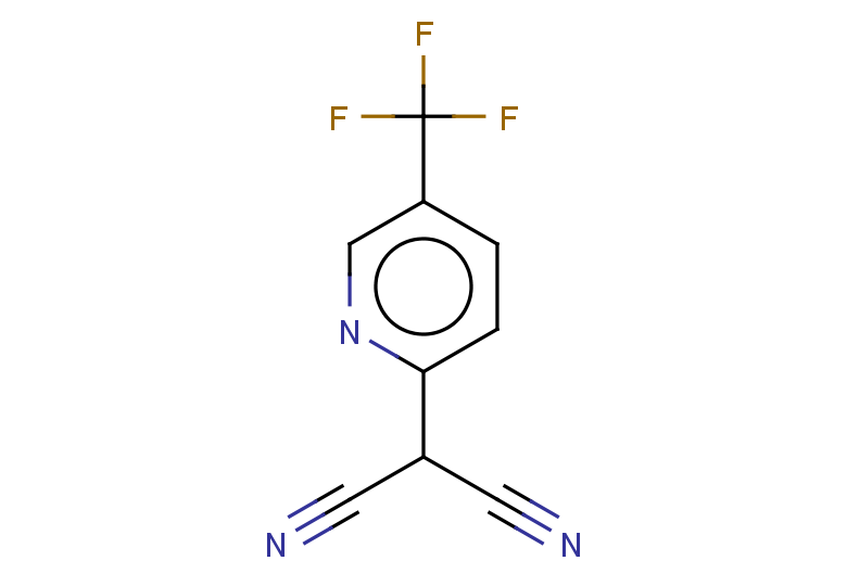 2-[5-(trifluoromethyl)pyridin-2-yl]propanedinitrile