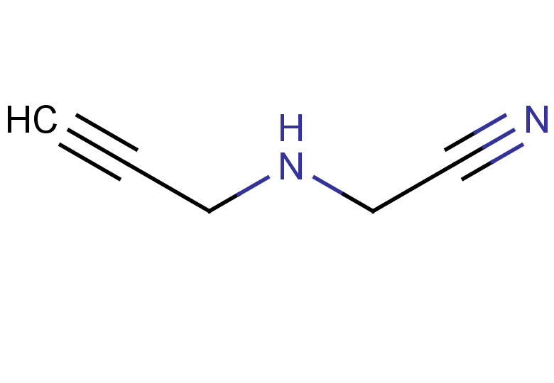 2-[(prop-2-yn-1-yl)amino]acetonitrile