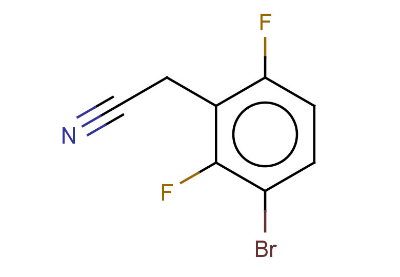2-(3-bromo-2,6-difluorophenyl)acetonitrile