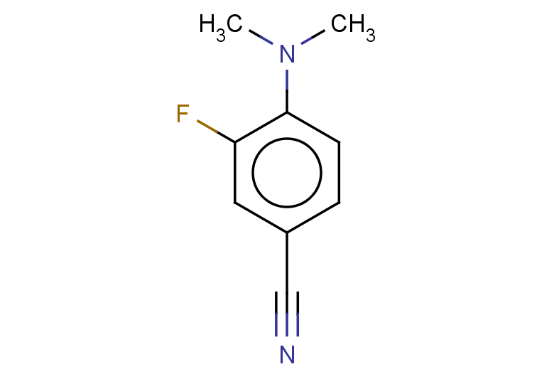 4-(dimethylamino)-3-fluorobenzonitrile