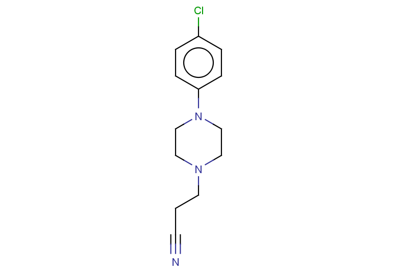 3-[4-(4-chlorophenyl)piperazin-1-yl]propanenitrile