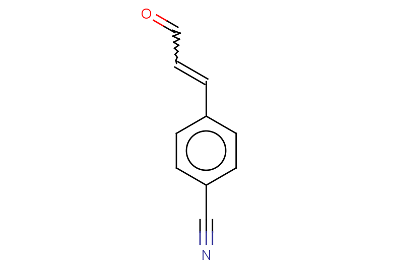 4-(3-oxoprop-1-en-1-yl)benzonitrile