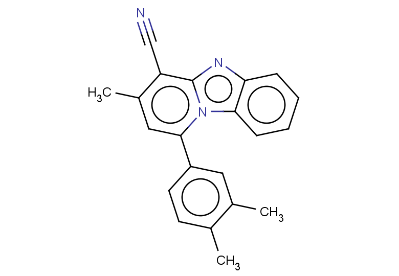 13-(3,4-dimethylphenyl)-11-methyl-1,8-diazatricyclo[7.4.0.0,2,7]trideca-2,4,6,8,10,12-hexaene-10-carbonitrile