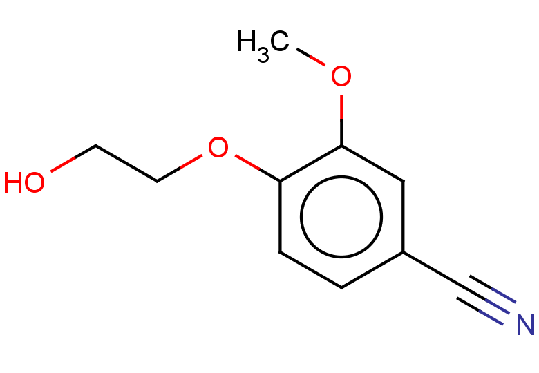 4-(2-hydroxyethoxy)-3-methoxybenzonitrile