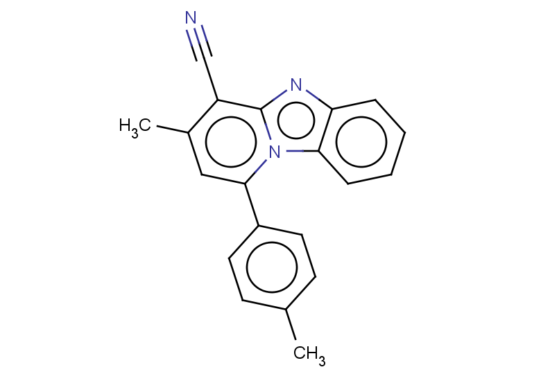 11-methyl-13-(4-methylphenyl)-1,8-diazatricyclo[7.4.0.0,2,7]trideca-2,4,6,8,10,12-hexaene-10-carbonitrile
