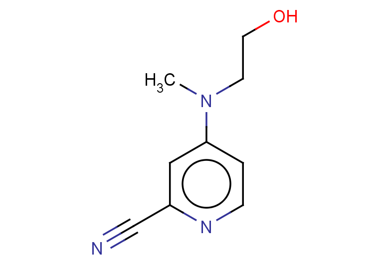 4-[(2-hydroxyethyl)(methyl)amino]pyridine-2-carbonitrile
