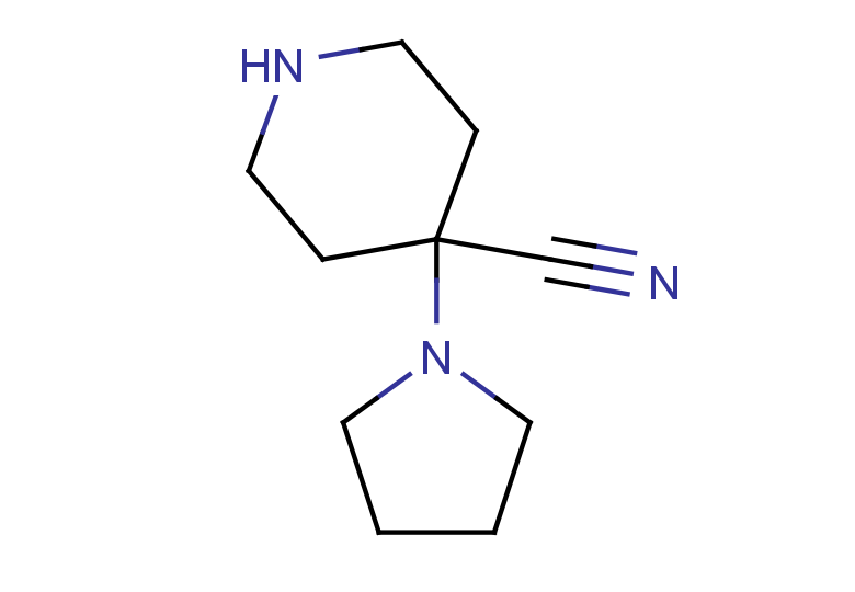 4-(pyrrolidin-1-yl)piperidine-4-carbonitrile