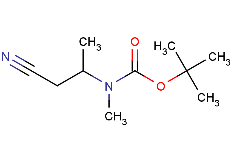 tert-butyl N-(1-cyanopropan-2-yl)-N-methylcarbamate