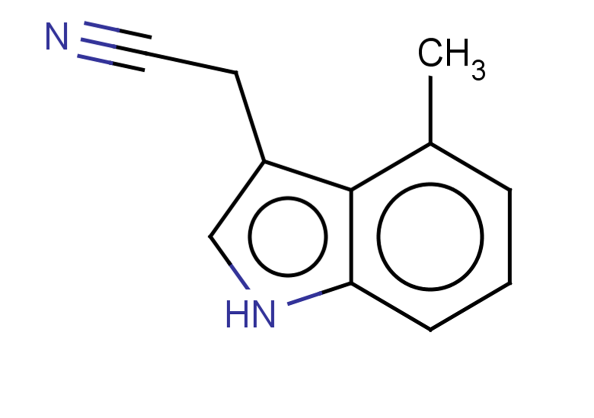 2-(4-methyl-1H-indol-3-yl)acetonitrile