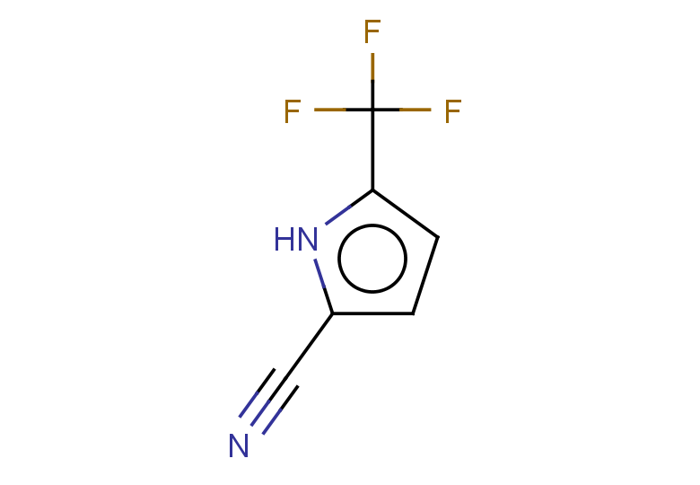 5-(trifluoromethyl)-1H-pyrrole-2-carbonitrile