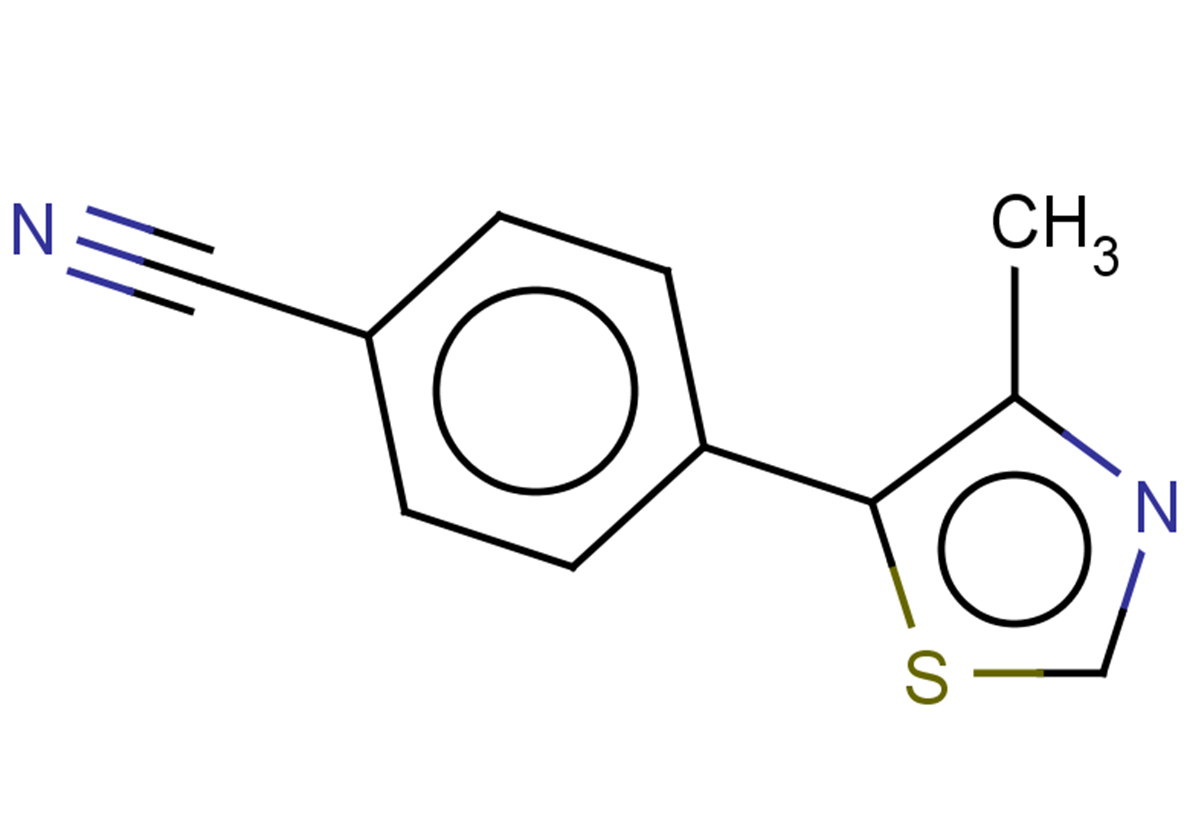 4-(4-methyl-1,3-thiazol-5-yl)benzonitrile