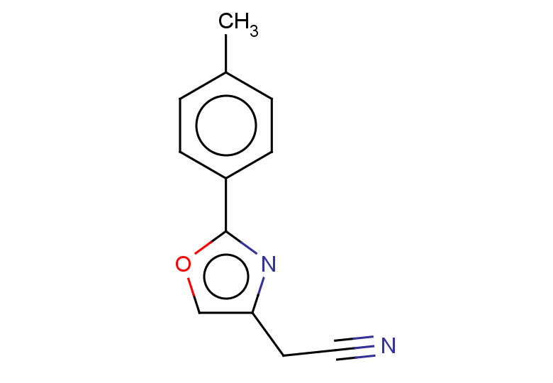 2-[2-(4-methylphenyl)-1,3-oxazol-4-yl]acetonitrile