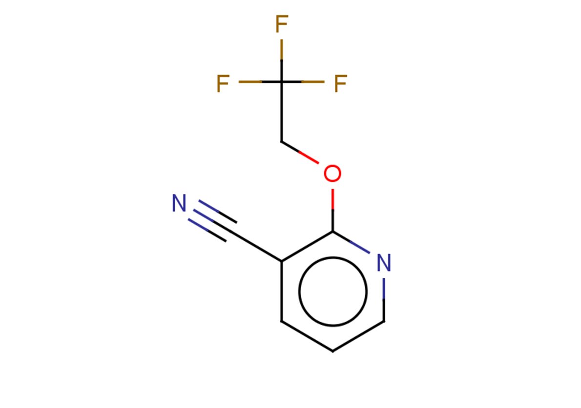 2-(2,2,2-trifluoroethoxy)pyridine-3-carbonitrile