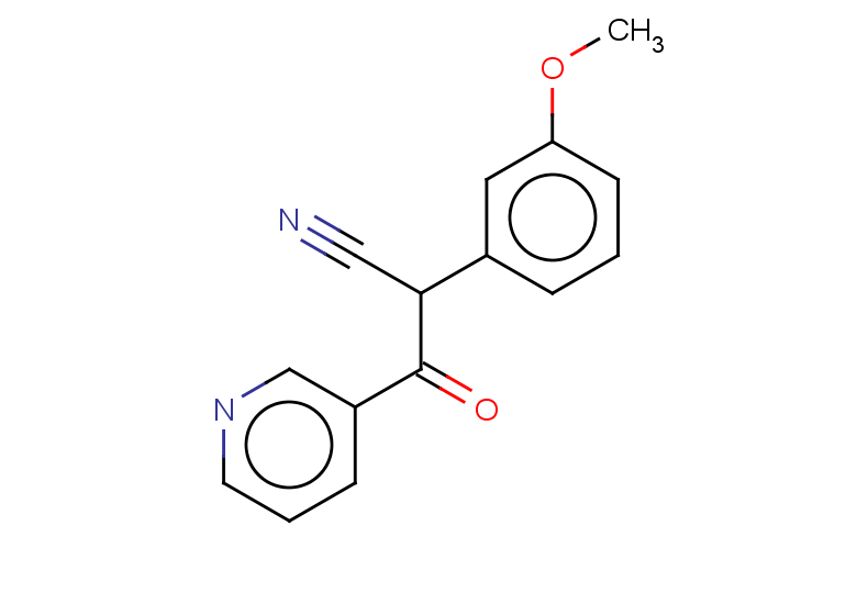 2-(3-methoxyphenyl)-3-oxo-3-(pyridin-3-yl)propanenitrile