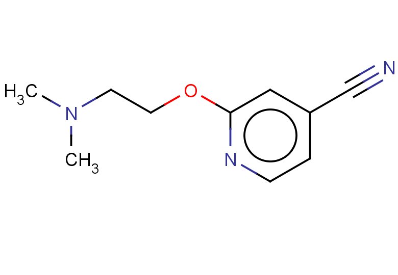 2-[2-(dimethylamino)ethoxy]pyridine-4-carbonitrile