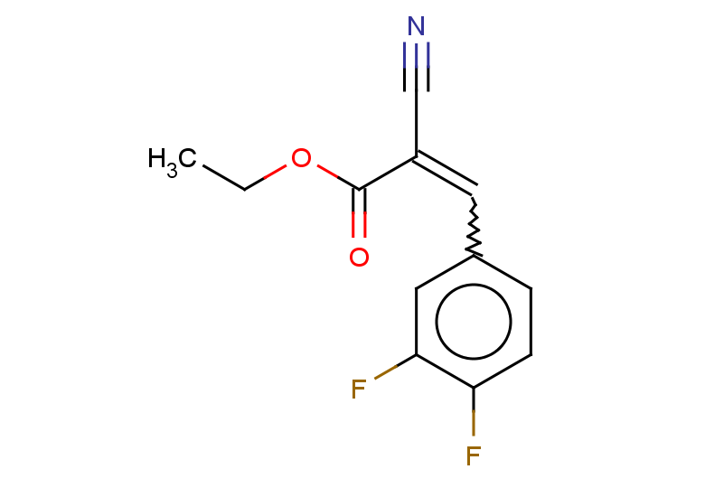ethyl 2-cyano-3-(3,4-difluorophenyl)prop-2-enoate
