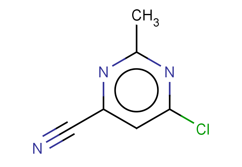 6-chloro-2-methylpyrimidine-4-carbonitrile