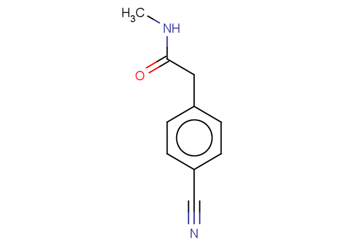 2-(4-cyanophenyl)-N-methylacetamide