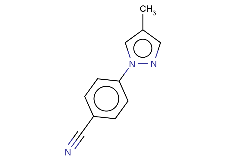 4-(4-methyl-1H-pyrazol-1-yl)benzonitrile