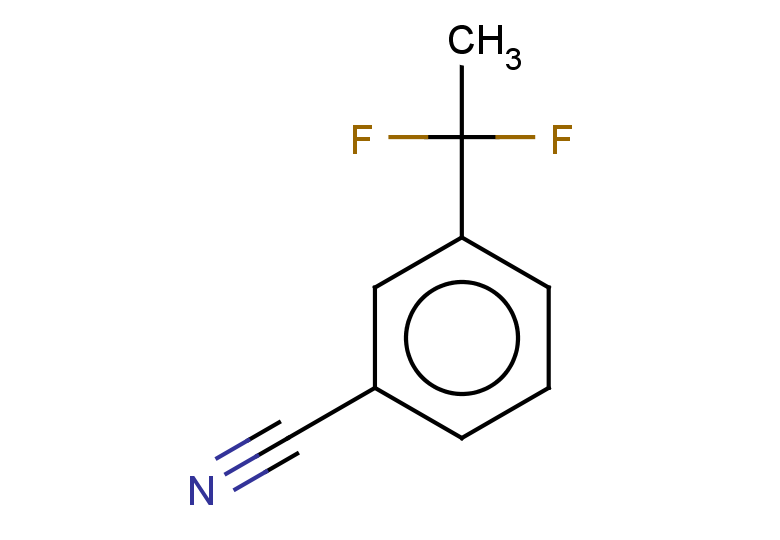 3-(1,1-difluoroethyl)benzonitrile