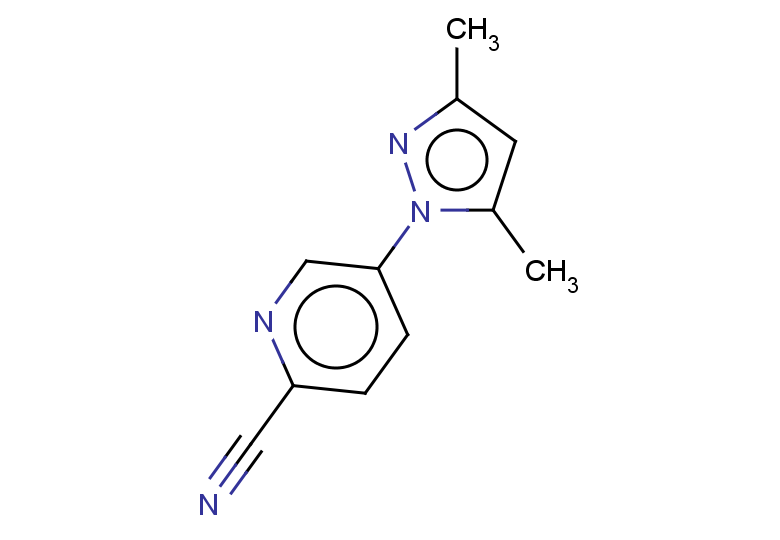 5-(3,5-dimethyl-1H-pyrazol-1-yl)pyridine-2-carbonitrile