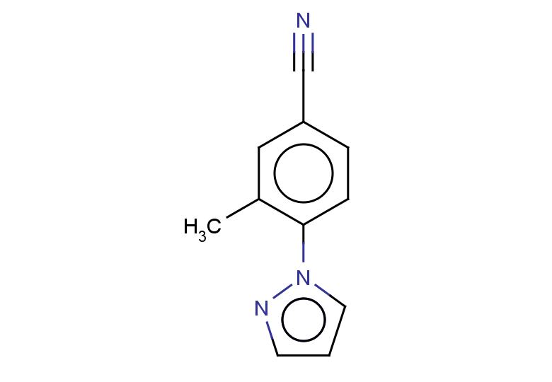 3-methyl-4-(1H-pyrazol-1-yl)benzonitrile