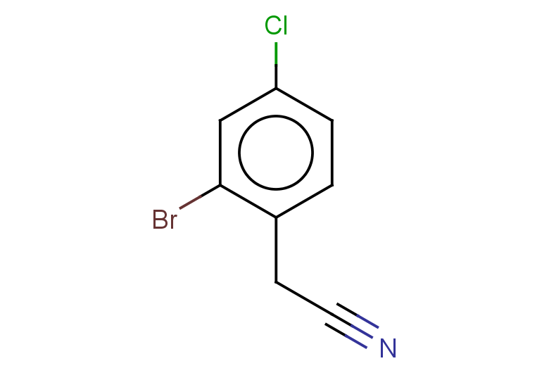 2-(2-bromo-4-chlorophenyl)acetonitrile