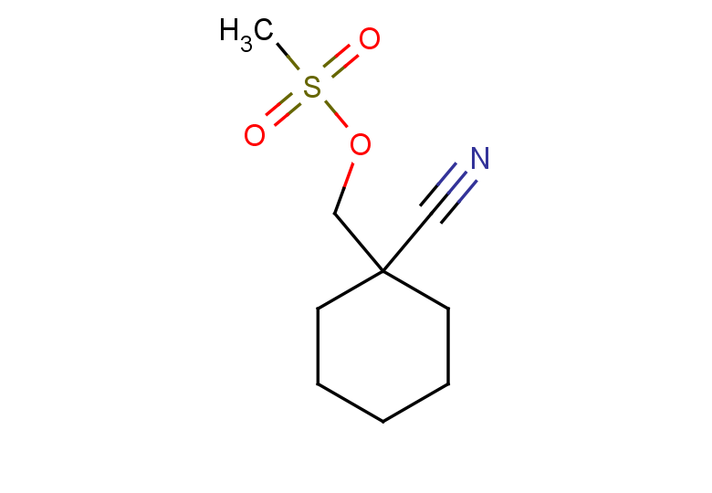 (1-cyanocyclohexyl)methyl methanesulfonate