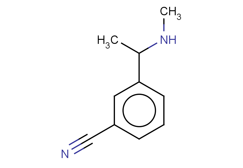 3-[1-(methylamino)ethyl]benzonitrile