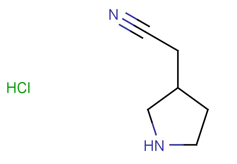 2-(pyrrolidin-3-yl)acetonitrile hydrochloride