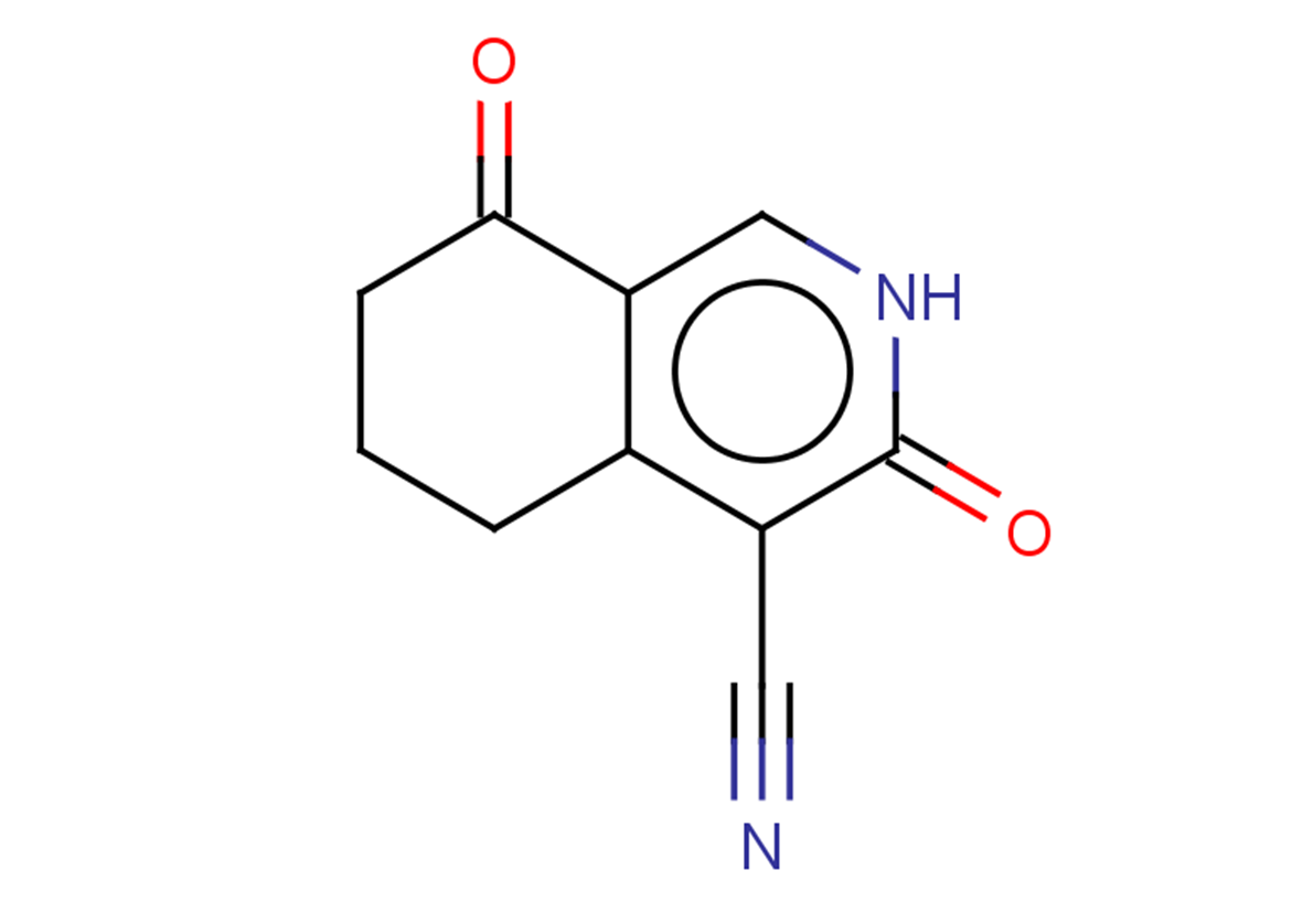 3,8-dioxo-2,3,5,6,7,8-hexahydroisoquinoline-4-carbonitrile