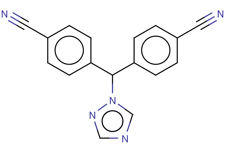 4-[(4-cyanophenyl)(1H-1,2,4-triazol-1-yl)methyl]benzonitrile