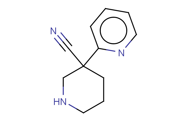 3-(pyridin-2-yl)piperidine-3-carbonitrile