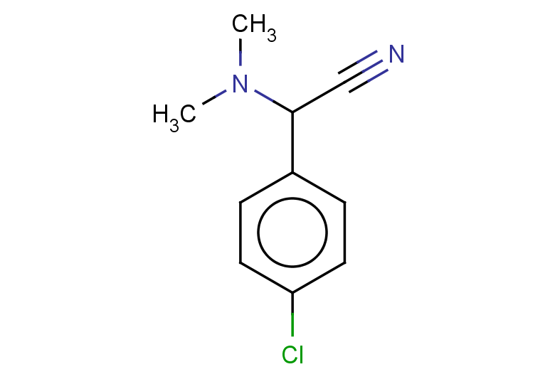 2-(4-chlorophenyl)-2-(dimethylamino)acetonitrile