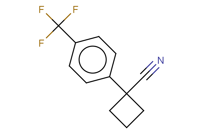 1-[4-(trifluoromethyl)phenyl]cyclobutane-1-carbonitrile