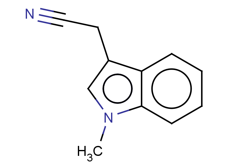 2-(1-methyl-1H-indol-3-yl)acetonitrile