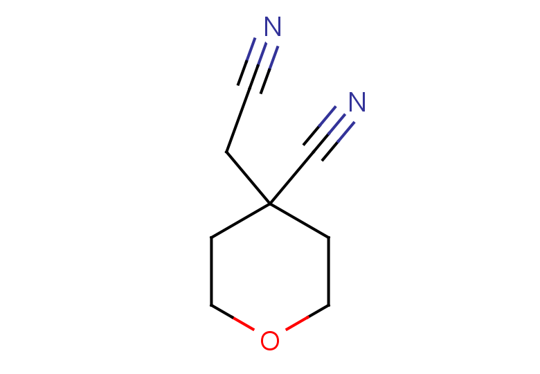 4-(cyanomethyl)oxane-4-carbonitrile