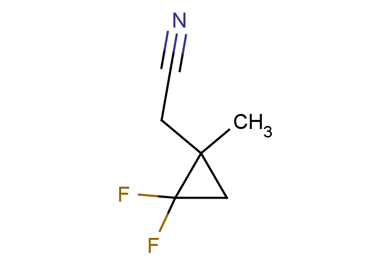 2-(2,2-difluoro-1-methylcyclopropyl)acetonitrile
