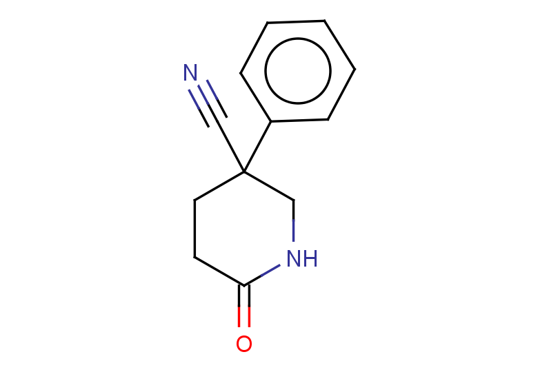 6-oxo-3-phenylpiperidine-3-carbonitrile