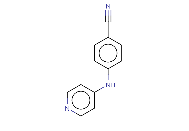 4-[(pyridin-4-yl)amino]benzonitrile
