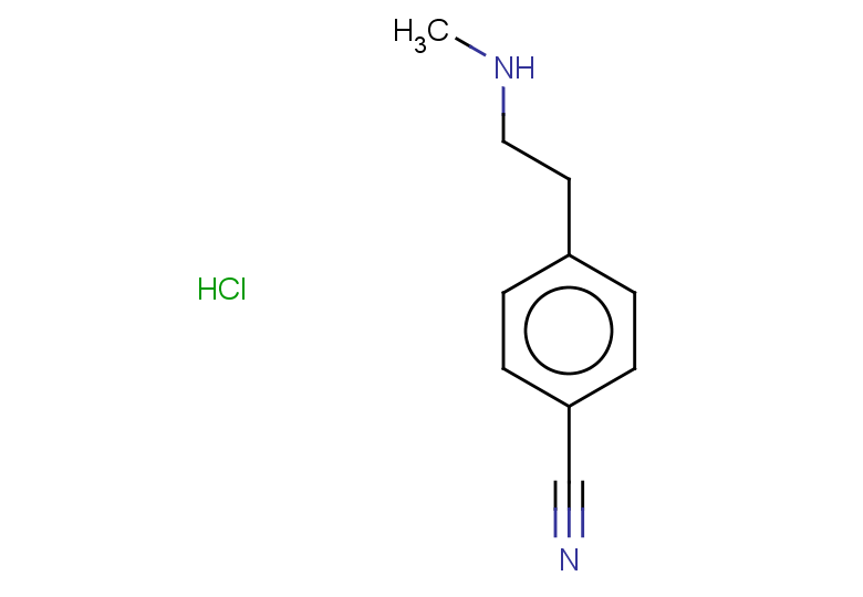 4-[2-(methylamino)ethyl]benzonitrile hydrochloride
