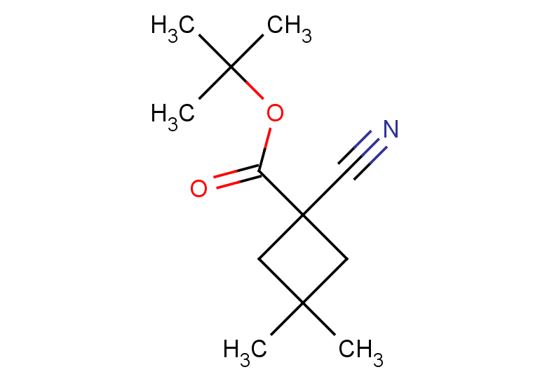tert-butyl 1-cyano-3,3-dimethylcyclobutane-1-carboxylate