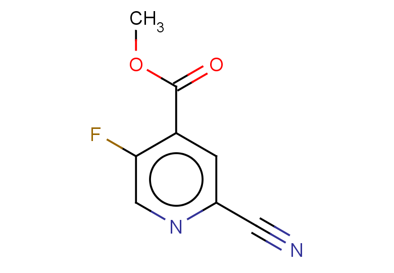 methyl 2-cyano-5-fluoropyridine-4-carboxylate