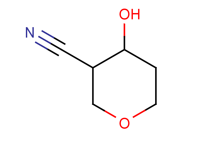 4-hydroxyoxane-3-carbonitrile