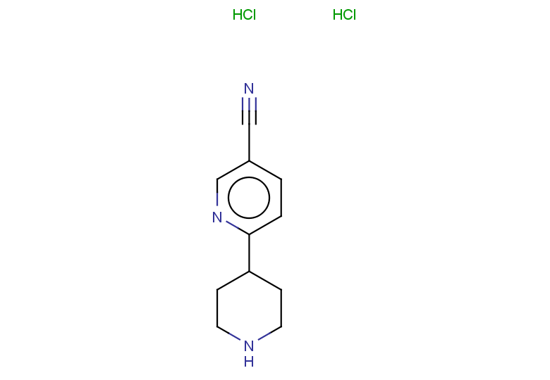 6-(piperidin-4-yl)pyridine-3-carbonitrile dihydrochloride